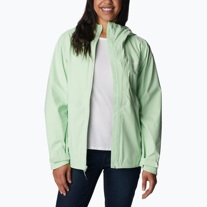 Columbia women's Omni-Tech Ampli-Dry rain jacket green 1938973372 4