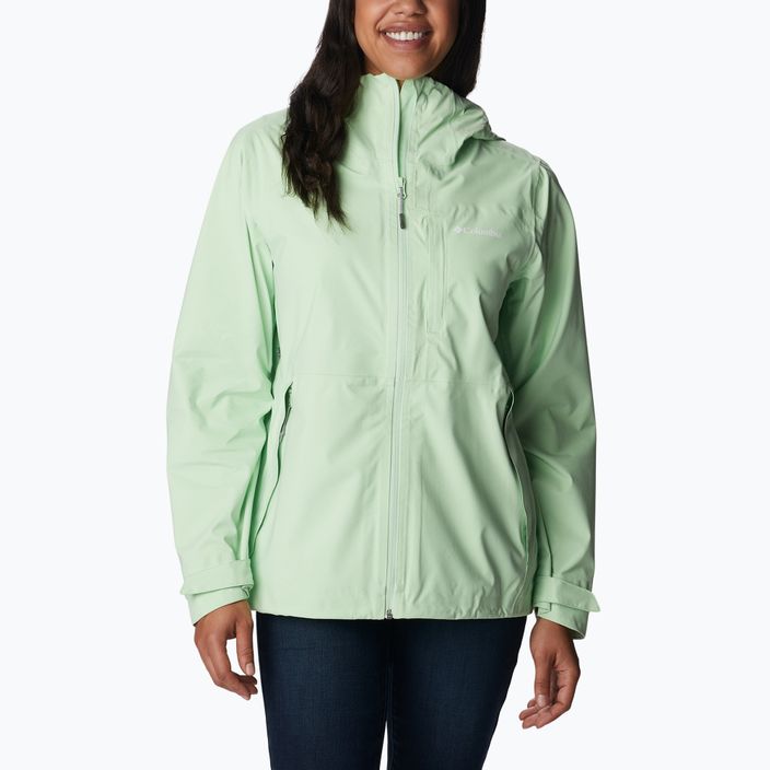 Columbia women's Omni-Tech Ampli-Dry rain jacket green 1938973372 6