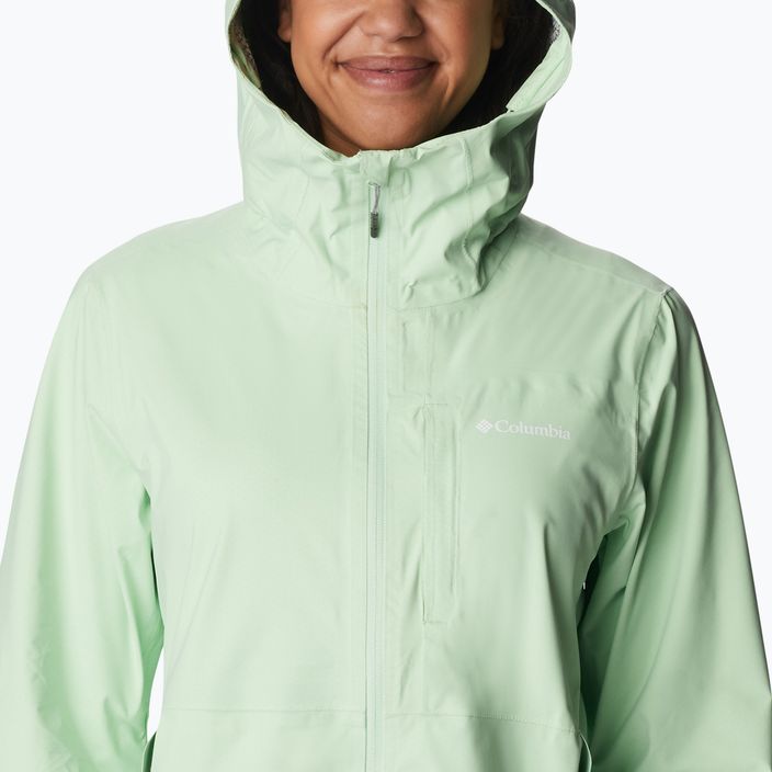 Columbia women's Omni-Tech Ampli-Dry rain jacket green 1938973372 9