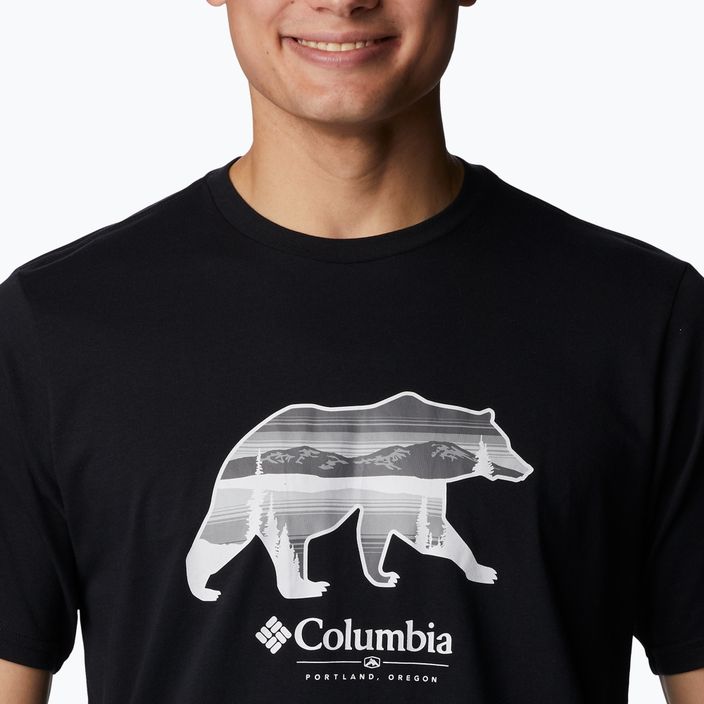 Columbia Rockaway River Graphic men's trekking shirt black 2036401 5