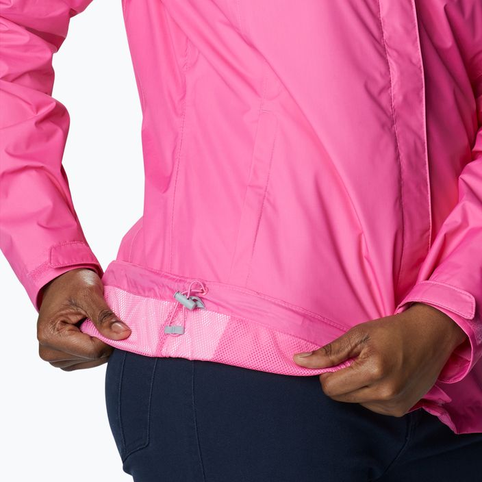 Columbia Arcadia II women's rain jacket pink 1534115656 7