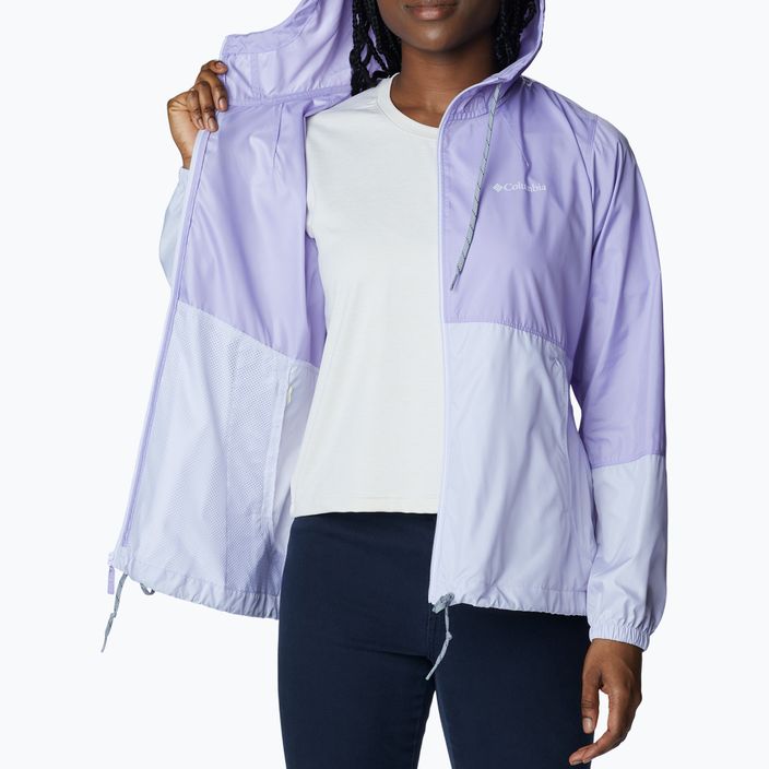 Columbia Flash Forward women's wind jacket purple 1585911535 4