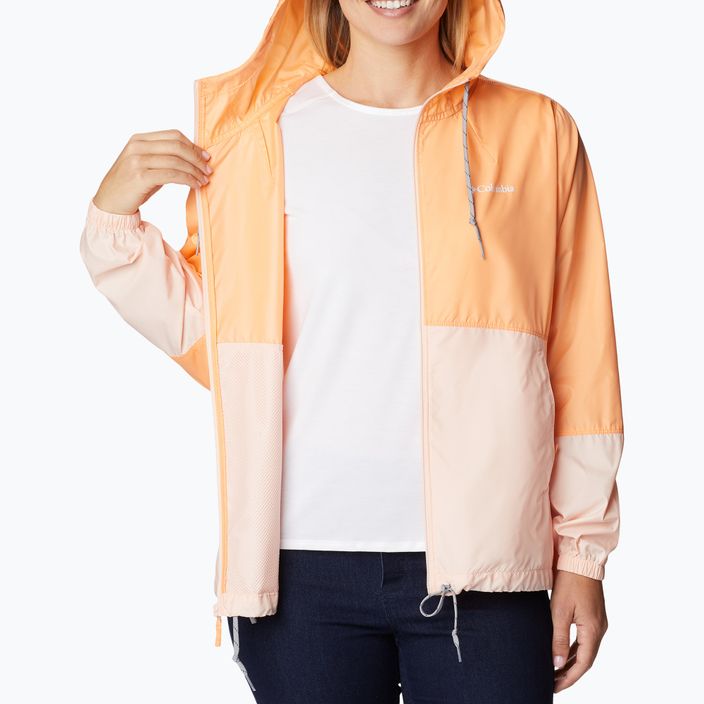 Columbia Flash Forward women's wind jacket orange 1585911812 4