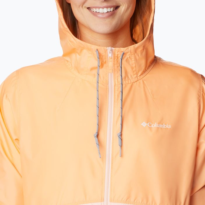 Columbia Flash Forward women's wind jacket orange 1585911812 5