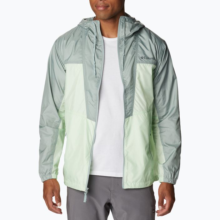 Columbia Trail Traveler men's windproof jacket green 2036873318 4