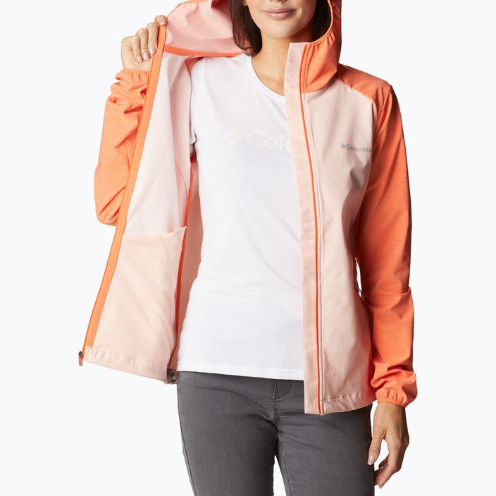 Columbia women's Heather Canyon softshell jacket orange 1717991890 6