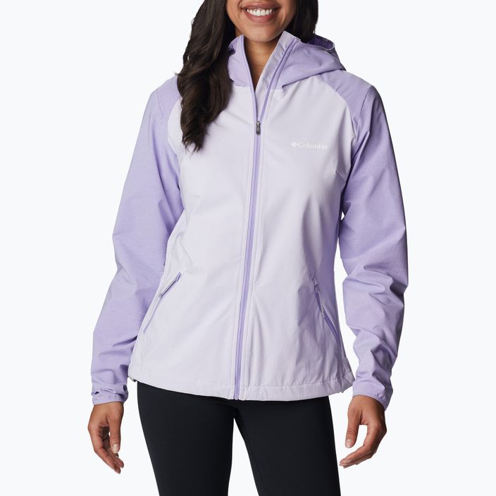 Columbia women's Heather Canyon softshell jacket purple 1717991568 3