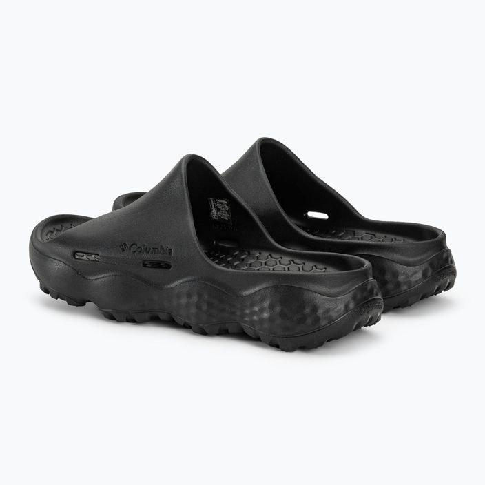 Columbia Thrive Revive black/black men's slides 3