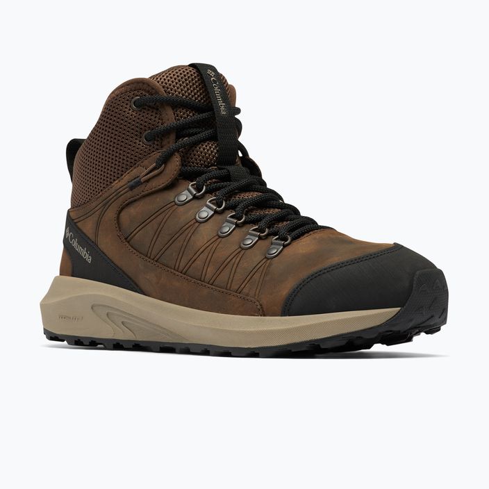 Columbia Trailstorm Crest Mid WP cordovan/black men's trekking boots 11