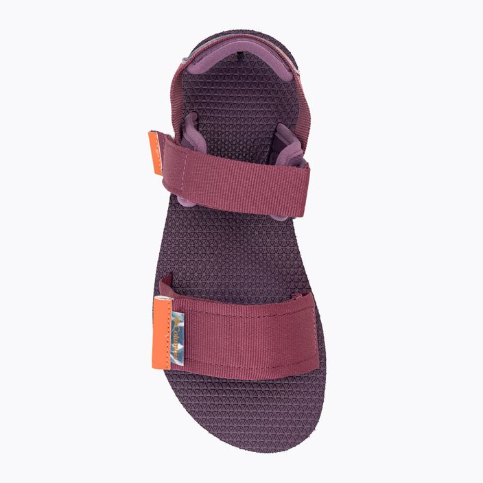 Columbia Via Desert Nights women's trekking sandals purple and maroon 2031381551 6