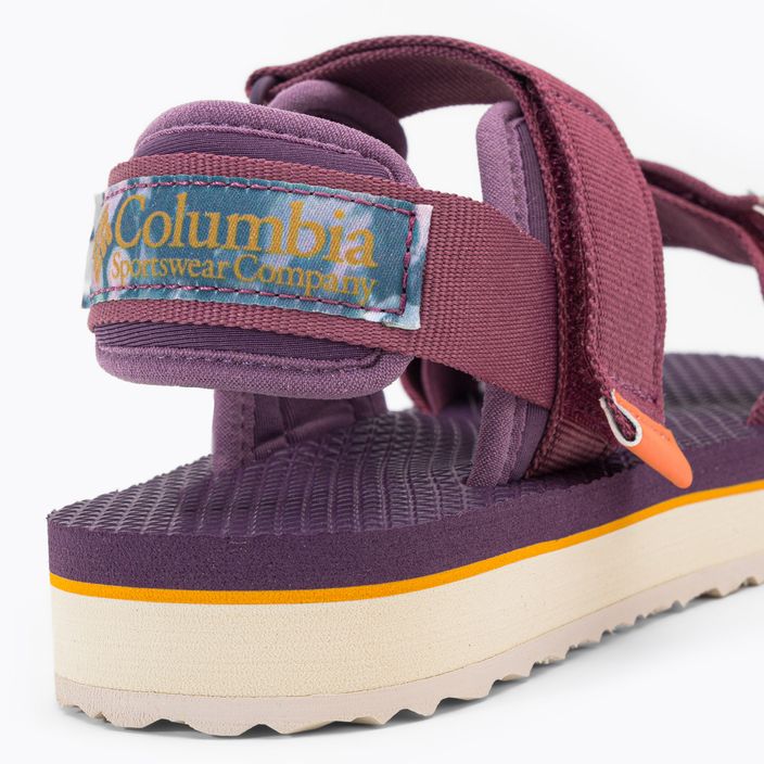 Columbia Via Desert Nights women's trekking sandals purple and maroon 2031381551 8