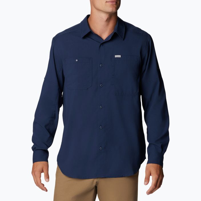 Columbia Silver Ridge Utility Lite men's shirt navy blue 2012932464