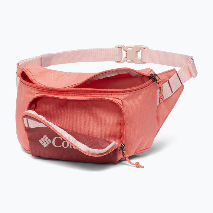 Columbia Zigzag Hip Pack faded peach/beetroot kidney pouch 3