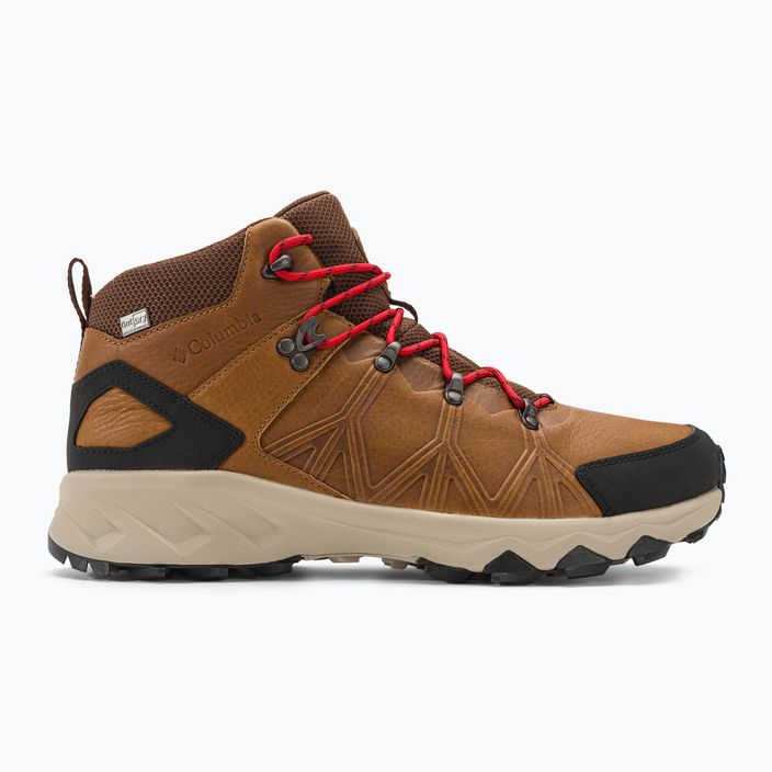 Columbia Peakfreak II Mid Outdry Leather elk/black men's hiking boots 2