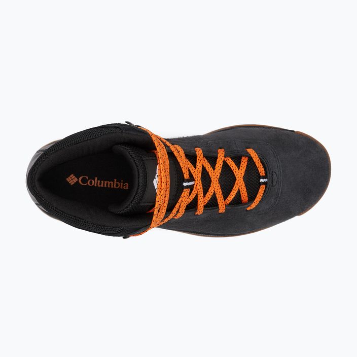 Columbia Newton Ridge BC men's hiking boots black/bright orange 18