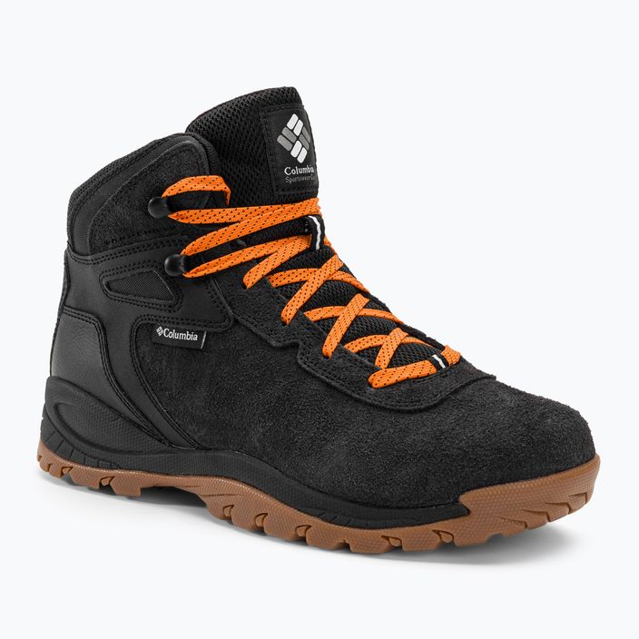 Columbia Newton Ridge BC men's hiking boots black/bright orange