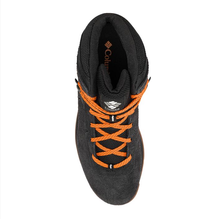 Columbia Newton Ridge BC men's hiking boots black/bright orange 6
