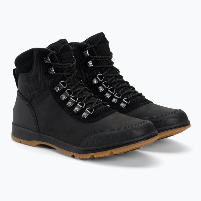 Men's trekking boots Sorel Ankeny II Hiker Wp black/gum 10 5