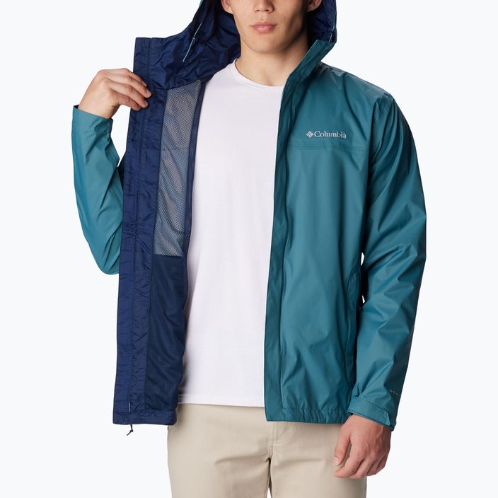 Columbia Watertight II sloudburst men's rain jacket 4