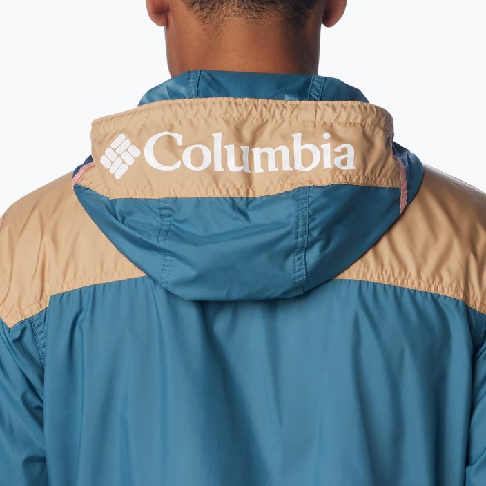 Columbia Challenger cloudburst/canoe men's wind jacket 5