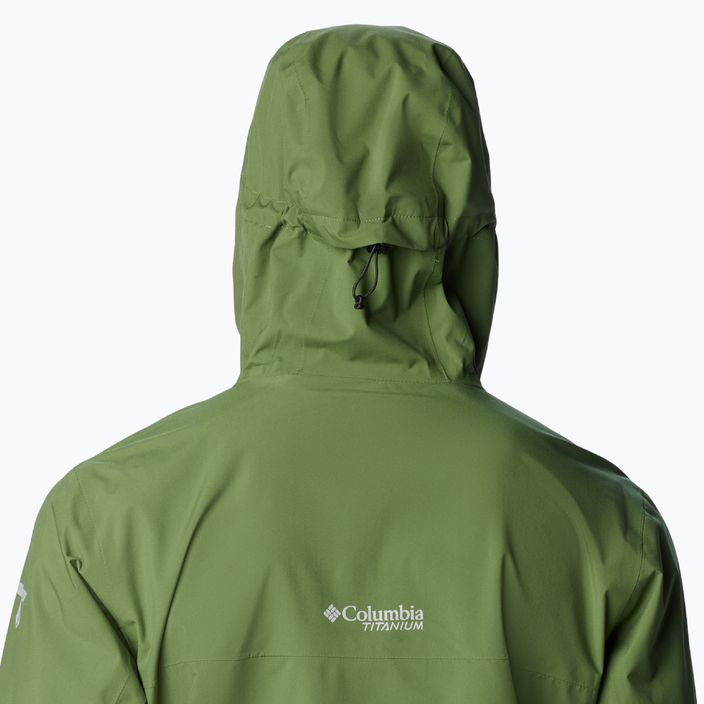Men's Columbia Ampli-Dry II Shell canteen rain jacket 6