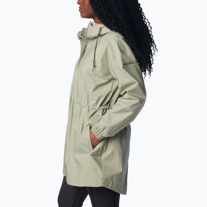 Columbia women's Splash Side safari crinkle raincoat 4