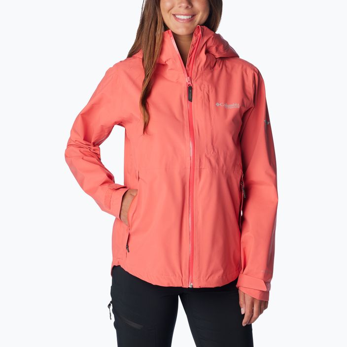 Columbia women's OmniTech AmpliDry II juicy rain jacket
