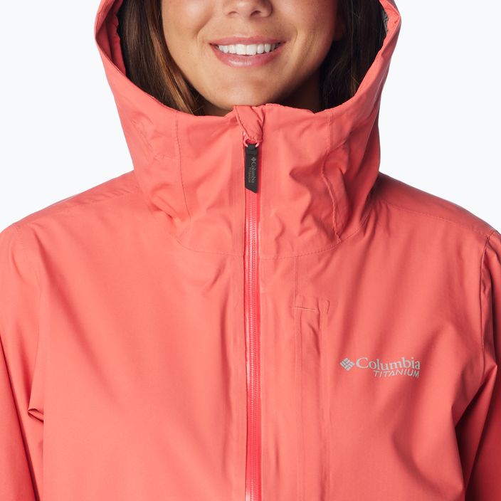 Columbia women's OmniTech AmpliDry II juicy rain jacket 5