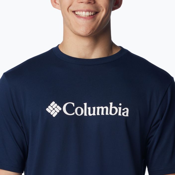 Columbia CSC Basic Logo men's t-shirt collegiate navy/csc retro logo 4