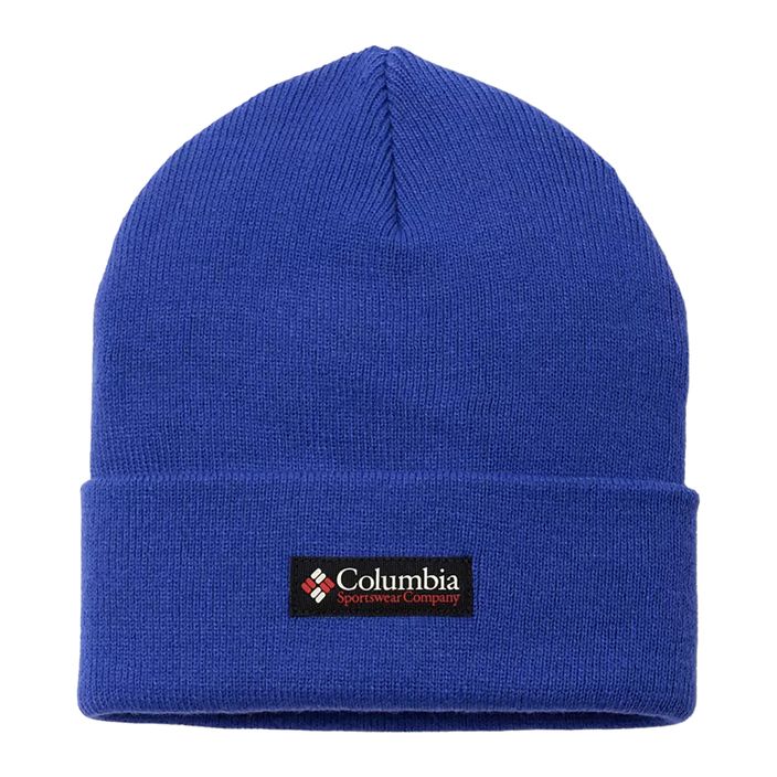 Columbia City Trek Heavyweight winter cap clematis blue 2