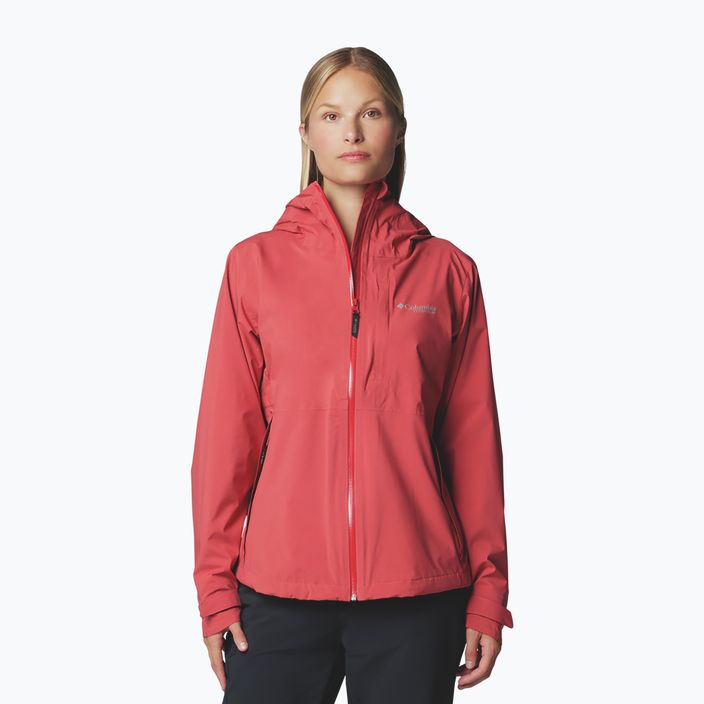 Columbia women's OmniTech AmpliDry II daredevil rain jacket