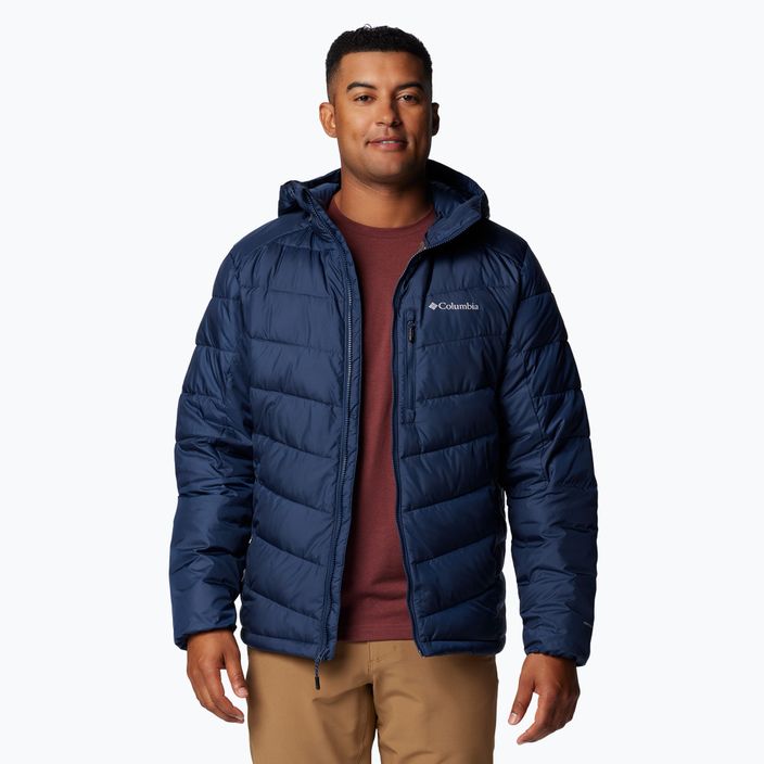 Men's Columbia Labyrinth Loop II Hooded down jacket collegiate navy 5