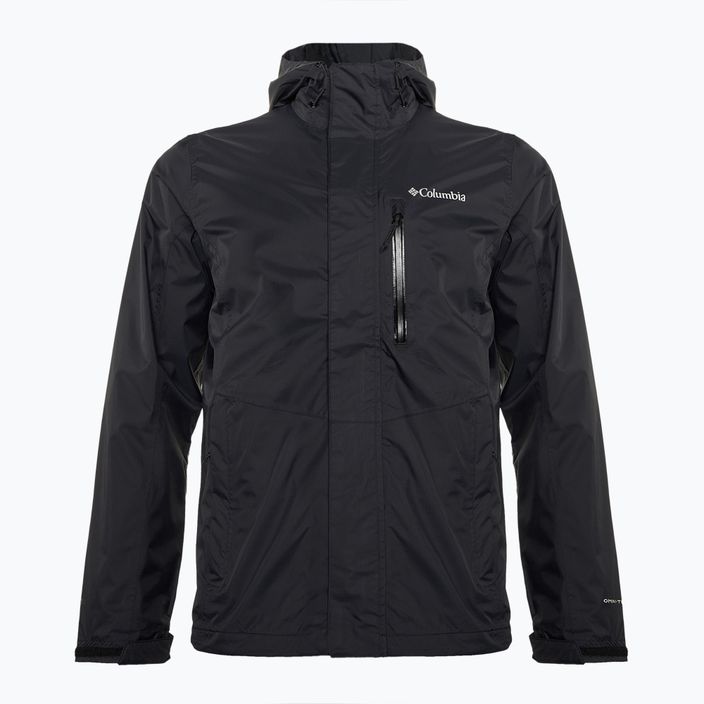 Columbia Pouring Adventure III men's rain jacket black