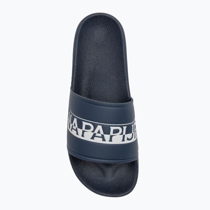 Napapijri men's slides NP0A4GTWCV blue marine 5