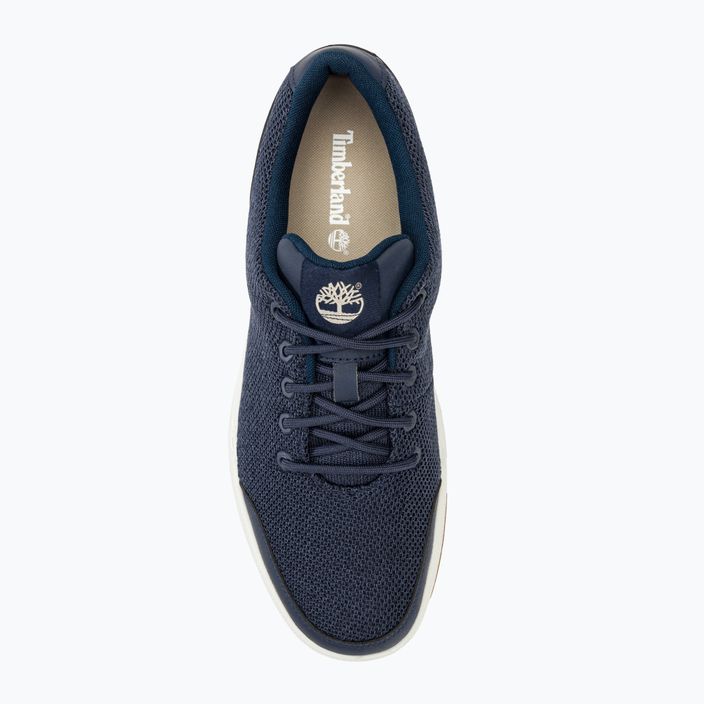 Men's Timberland Maple Grove Knit Ox navy trainers 5