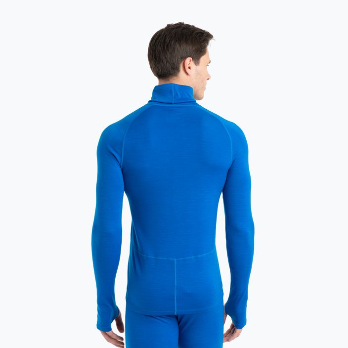 Men's Icebreaker Merino Roll Neck thermal sweatshirt lazurite 2