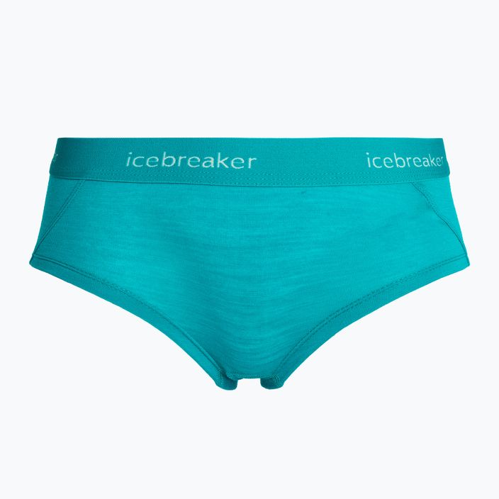 Icebreaker women's thermal boxer shorts Sprite hot flux green