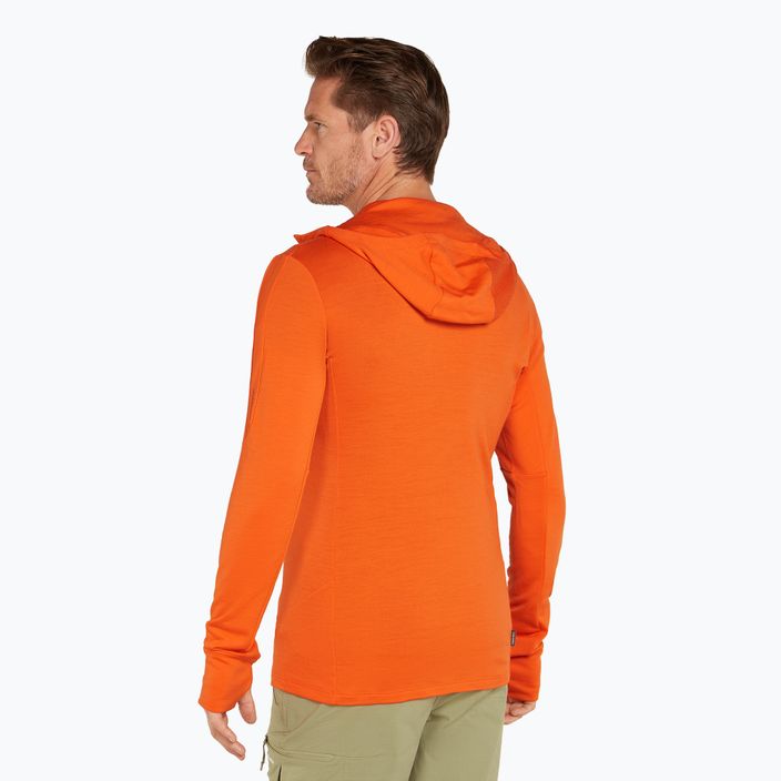 Men's Icebreaker Merino 260 Quantum IV Zip Hoodie blaze 3