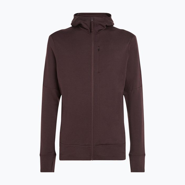 Men's Icebreaker Merino 260 Quantum IV Zip Hoodie bittersweet 11