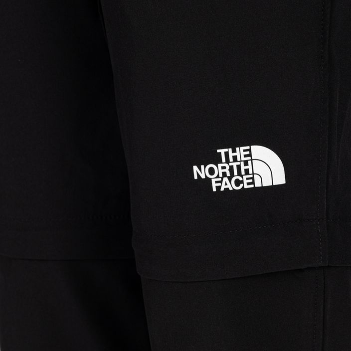 The North Face Exploration Convertible children's trekking trousers black NF0A7R12JK31 4