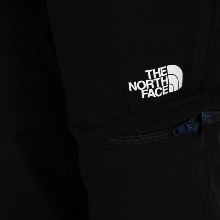 The North Face Exploration Convertible children's trekking trousers black NF0A7R12JK31 5