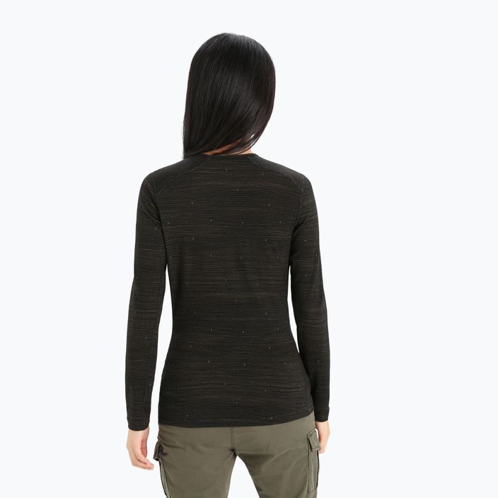 Women's thermal T-shirt icebreaker 200 Oasis black IB0A56HX5941 8