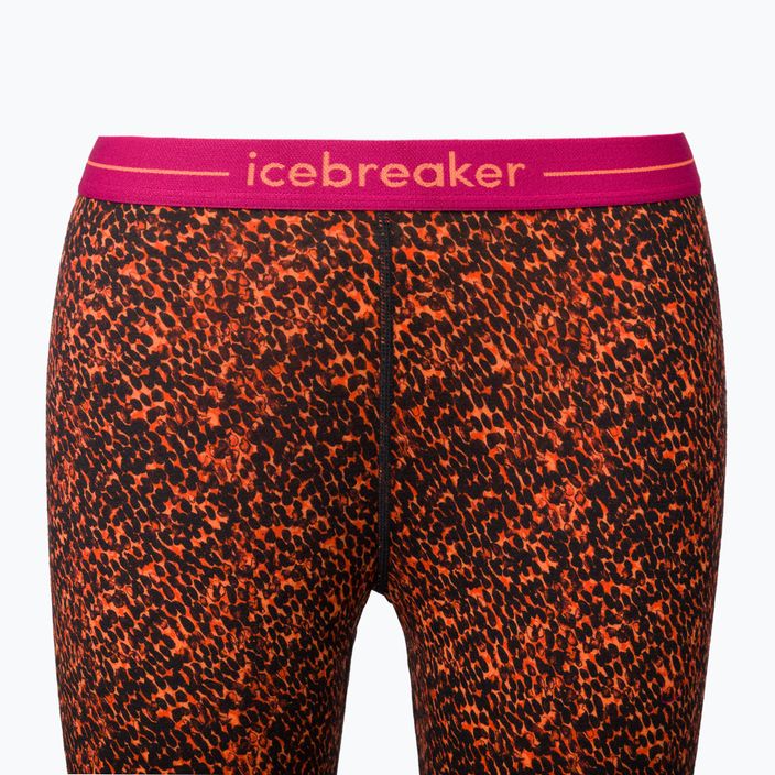 Women's thermal pants icebreaker 200 Oasis Lichen 001 maroon IB0A56I25951 8