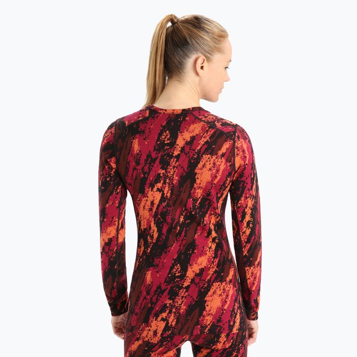 Women's thermal T-shirt icebreaker 250 Vertex orange IB0A56I76741 3