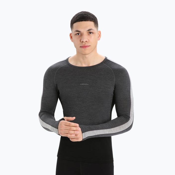 Men's thermal T-shirt icebreaker ZoneKnit 200 grey IB0A56HA5851 4