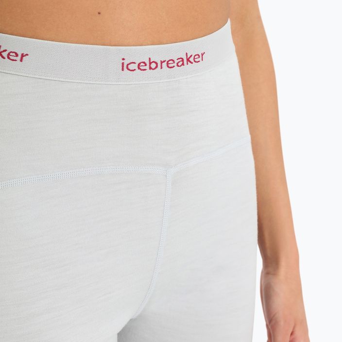 Women's thermal pants icebreaker 200 Oasis Sonebula 020 white IB0A59JS5881 3