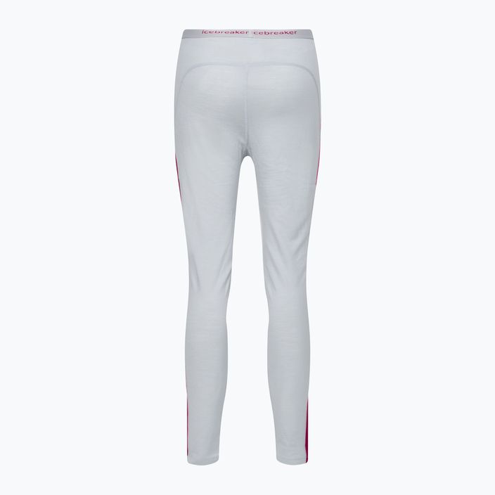 Women's thermal pants icebreaker 200 Oasis Sonebula 020 white IB0A59JS5881 5