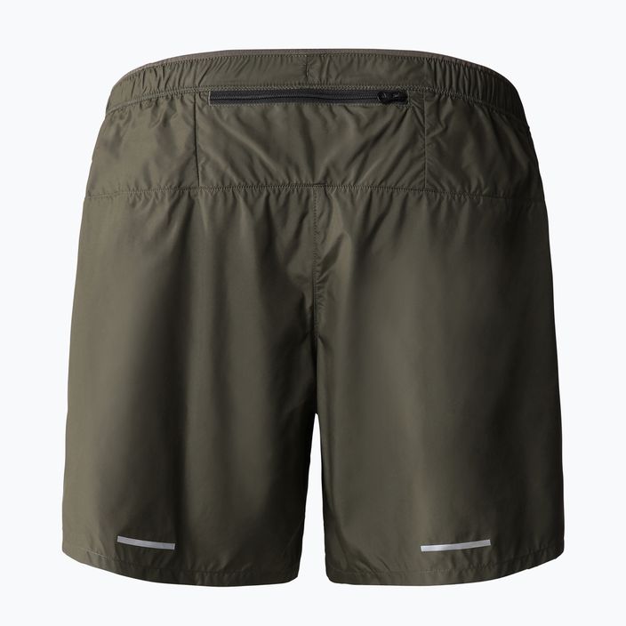 Men's running shorts The North Face Limitless Run new taupe green 2