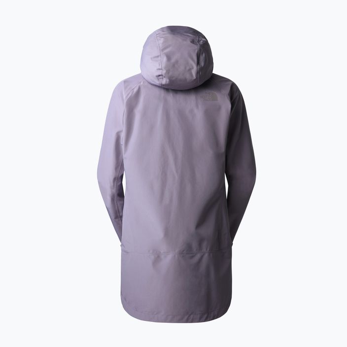 Women's rain jacket The North Face Dryzzle Futurelight Parka purple NF0A7QADN141 5