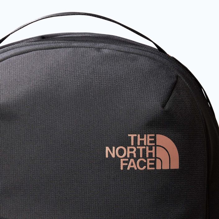 Women's hiking backpack The North Face Isabella 3.0 20 l black light heather/burnt coral metallic 3